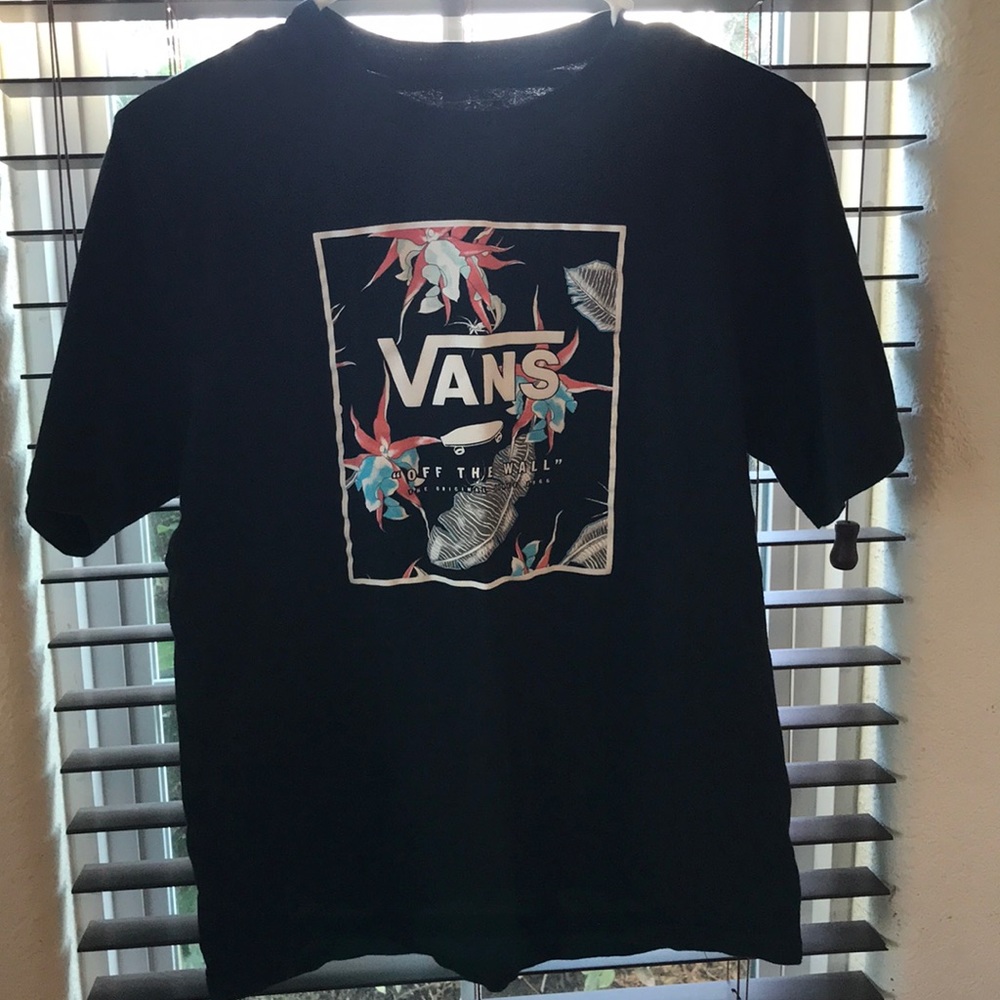 Vans off the wall logo tee🔝⚫️⚪️